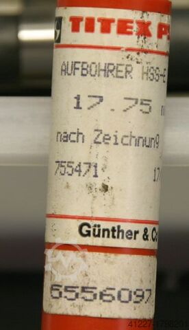 Bušilice za razvrtanje, 12 komada TITEX PLUS Dreischneidig Ø 17,75 mm