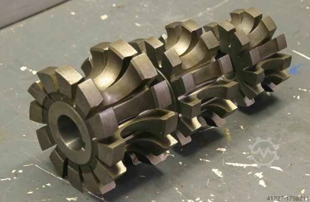 Radius milling cutters, 3 pieces Presto verschiedene Größen