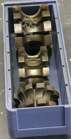 Radius milling cutters, 3 pieces Presto verschiedene Größen