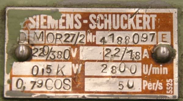 Cutting machine Fritz Werner Durchmeser 180 mm