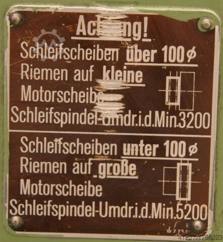 Cutting machine Fritz Werner Durchmeser 180 mm