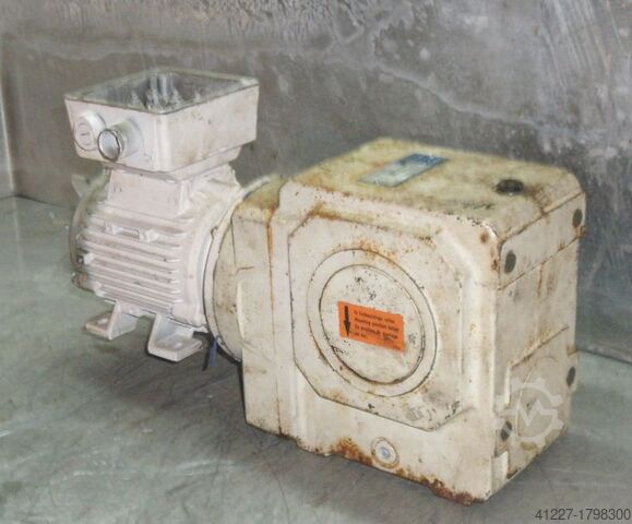 Geared motor 0.12 kW 4 rpm Stöber S203VB-3400-D63K