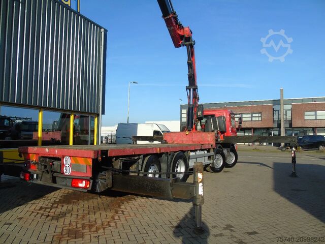 Kranabíll DAF CF 85.510 + FASSI 80TON 6x + 8X2 + EURO 5 + REMOTE