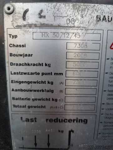 Seitenstapler Baumann zijlader / sideloader HX 50/12/45 5000 kg