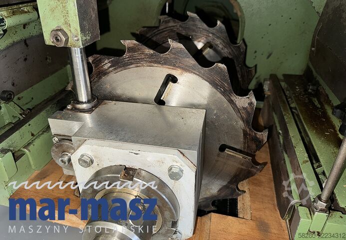 フローティングブレード付き多軸横切り機 WEINIG K 23T 245/120 laser