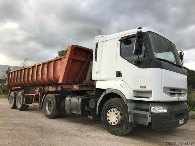 Kipper Auflieger FRUEHAUF STAHL Kipper  BLATTGEFEDERT
