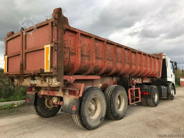 Kipper Auflieger FRUEHAUF STAHL Kipper  BLATTGEFEDERT