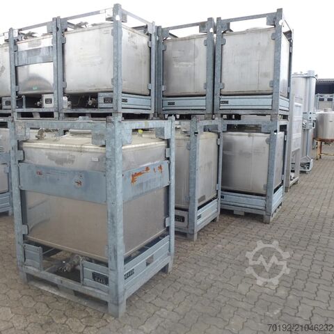 IBC kontejner od 1000 litara izrađen od V2A Blefa 9148