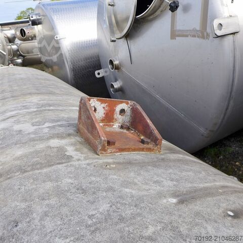 2100 liter geïsoleerde tank van V2A  9103