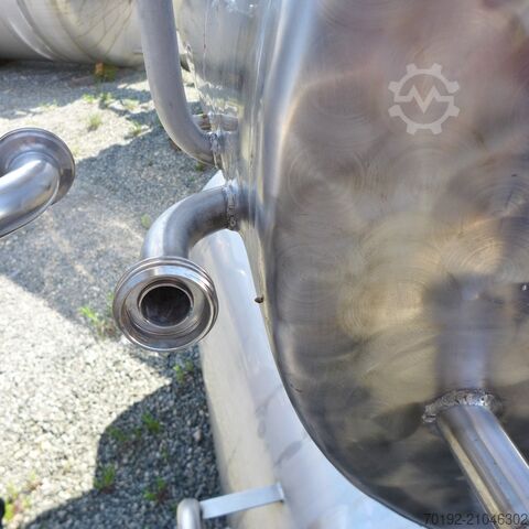 1100 liter tank van V2A roestvrij staal  8893