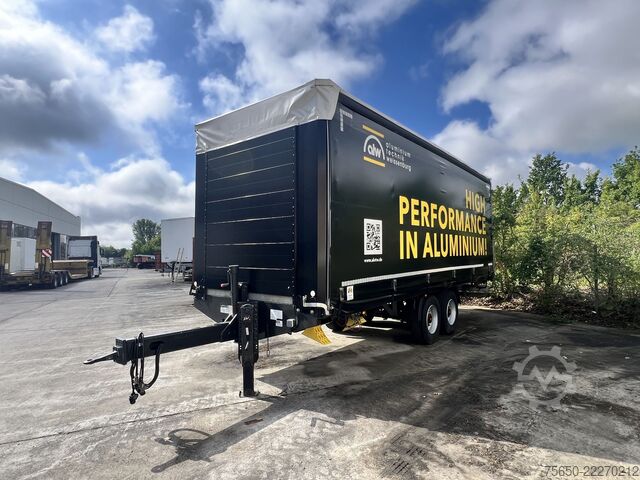 Trailer terbuka dengan terpal Fliegl TPS135  13,5 t Tandemplanenanhänger, neuwertig