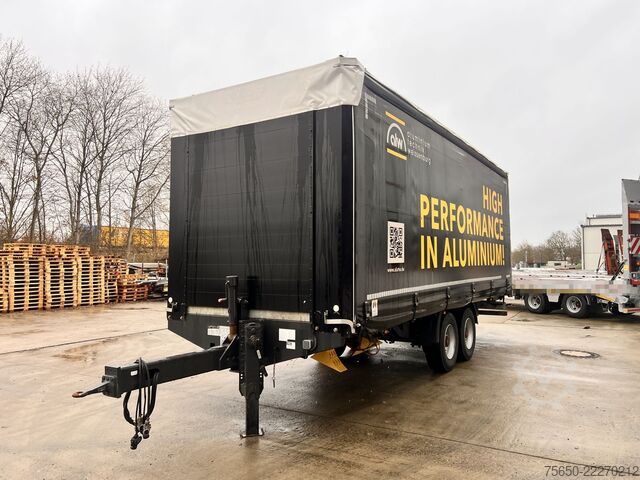 Trailer terbuka dengan terpal Fliegl TPS135  13,5 t Tandemplanenanhänger, neuwertig