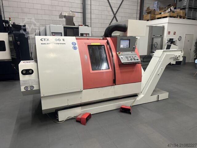 Centre d’usinage CNC de tournage et fraisage Gildemeister CTX 400E