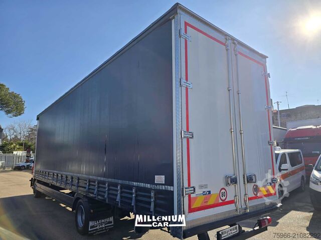 شاحنة بمسطحة ومشمع MERCEDES ATEGO 12-27 EURO 6 CENTINATO