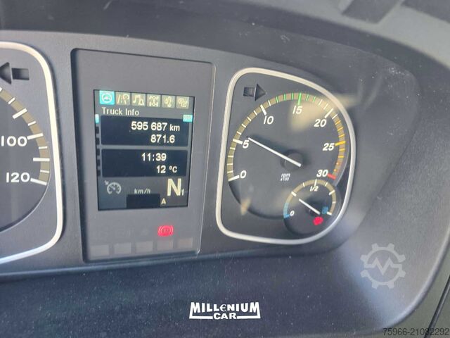 شاحنة بمسطحة ومشمع MERCEDES ATEGO 12-27 EURO 6 CENTINATO