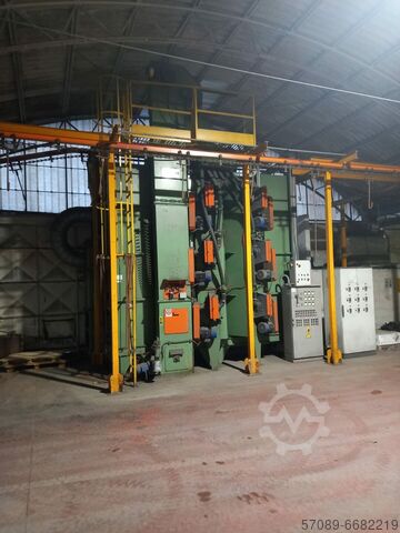 Granalladora para túneles