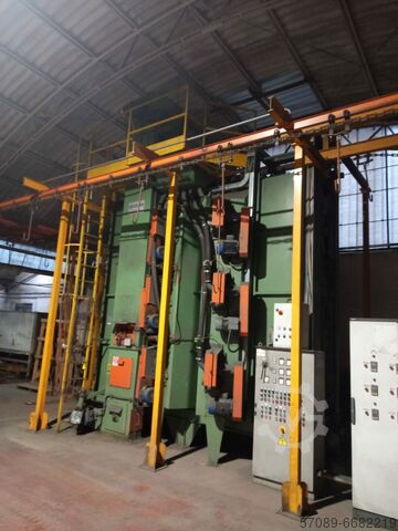 Granalladora para túneles