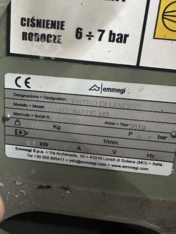 Machining center Emmegi Phantomatic M3