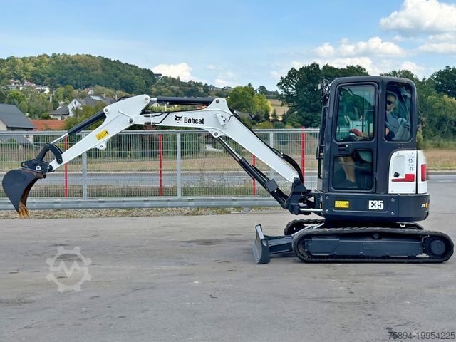 Cestný valec BOBCAT E 35 * Raupenbagger * TOPZUSTAND