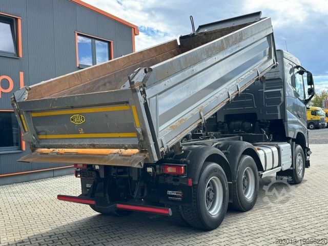 Pašizgāzējs kravas automašīna VOLVO FH 500 6x4 Meiller kipper Bordmatik