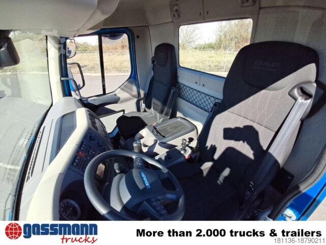 Камион с кука за контейнери DAF LF 290 FA 4x2, Nebenantrieb, Navi