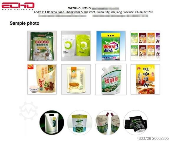 Автоматическая ротационная упаковочная WENZHOU ECHO MACHINERY CO.,LTD MR8-260RF ROTRAY FILL-SEAL PACKAGINGMACH