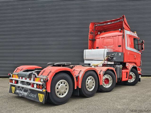 Scania R 164.580 8x4-4 / 150T / MANUEL / RETARDER / BÜYÜK AKS Scania R 164.580 8x4-4 / 150T / MANUAL / RETARDER / BI...