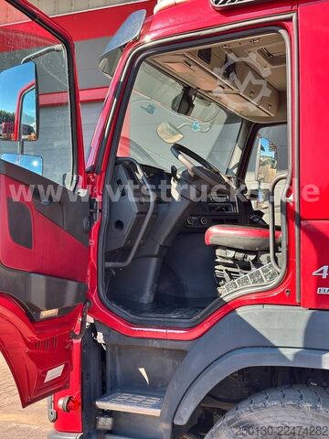 Truk container hook arm (roll-off) VOLVO FMX 460 6x4 BL MEILLER RS 21 AK TAAXLIFT TANDEM