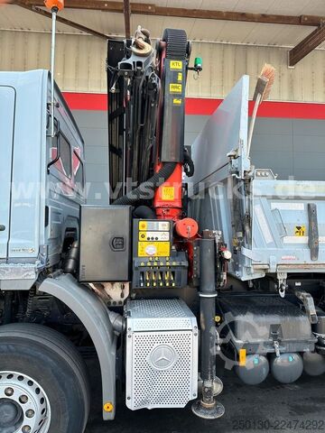 Xe ben ba chiều MERCEDES-BENZ Axor 1833 K MEILLER & PALFINGER PK18002 LK 13m.