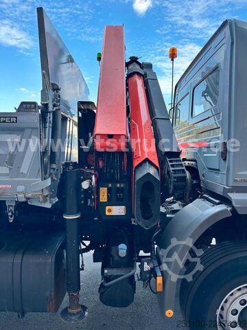 Xe ben ba chiều MERCEDES-BENZ Axor 1833 K MEILLER & PALFINGER PK18002 LK 13m.