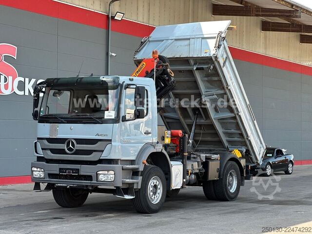 Xe ben ba chiều MERCEDES-BENZ Axor 1833 K MEILLER & PALFINGER PK18002 LK 13m.