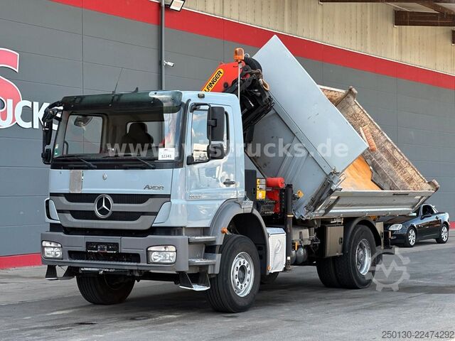 Xe ben ba chiều MERCEDES-BENZ Axor 1833 K MEILLER & PALFINGER PK18002 LK 13m.