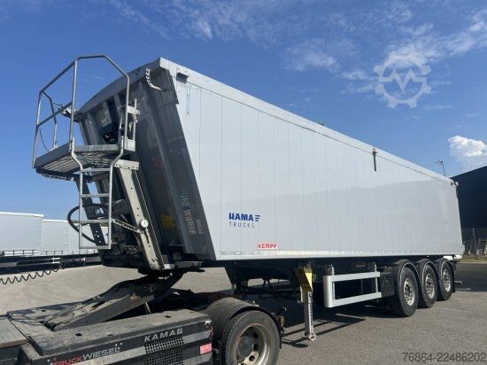 टिपर सेमिट्रेलर KEMPF SKM 39 ALU-KASTENMULDE 55M³ ROLLPLANE