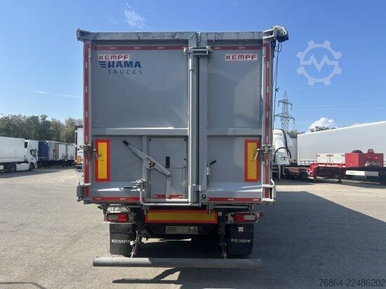 टिपर सेमिट्रेलर KEMPF SKM 39 ALU-KASTENMULDE 55M³ ROLLPLANE