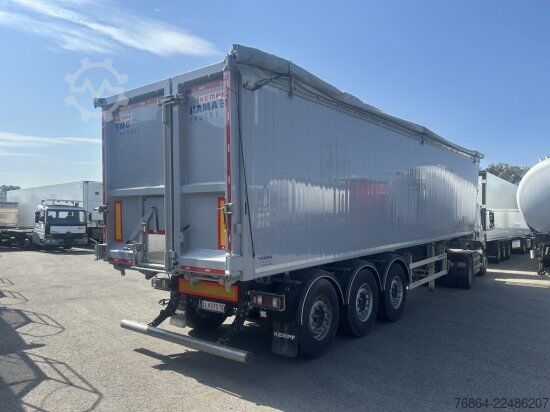टिपर सेमिट्रेलर KEMPF SKM 39 ALU-KASTENMULDE 55M³ ROLLPLANE