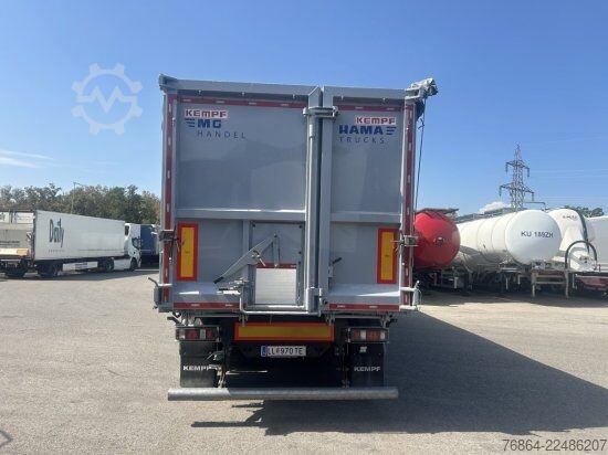 टिपर सेमिट्रेलर KEMPF SKM 39 ALU-KASTENMULDE 55M³ ROLLPLANE