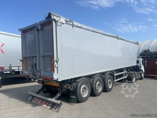 टिपर सेमिट्रेलर KEMPF SKM 39 ALU-KASTENMULDE 55M³ ROLLPLANE