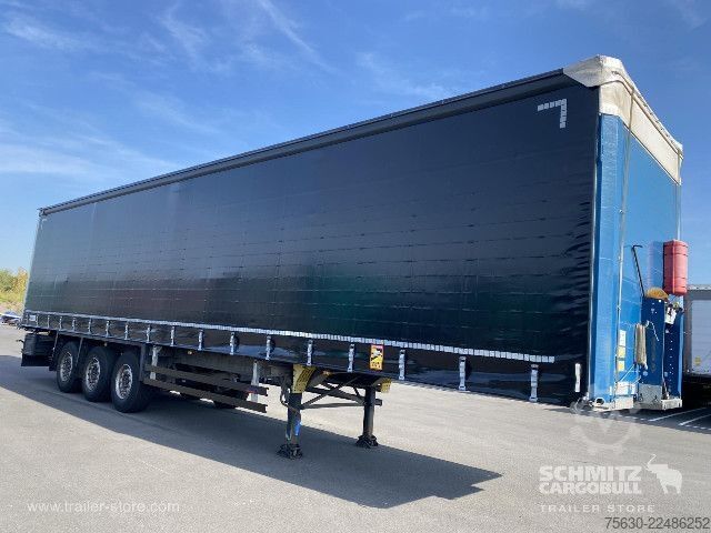 Atvērta puspiekabe ar tentu Schmitz Cargobull Semitrailer Curtainsider Standard