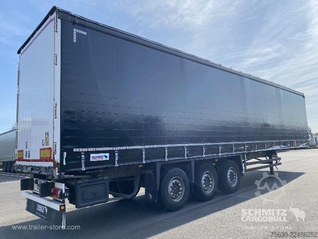 Atvērta puspiekabe ar tentu Schmitz Cargobull Semitrailer Curtainsider Standard