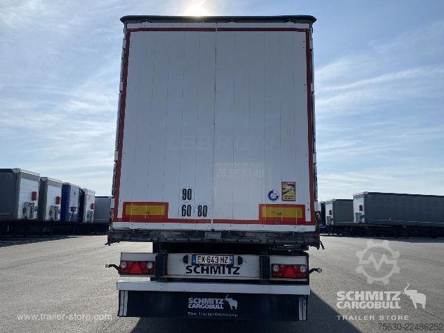 Atvērta puspiekabe ar tentu Schmitz Cargobull Semitrailer Curtainsider Standard