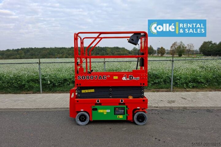 Pont élévateur à ciseaux Dingli S0807AC+ | 2025