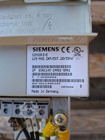 SIMODRIVE 611 功率模块 Siemens 6SN1123-1AB00-0AA1