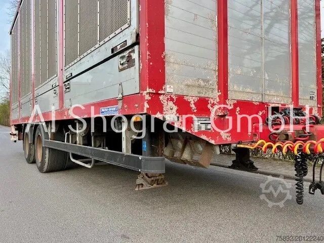 Ló utánfutó Menke-Janzen 2 x Achsen PBW / Geflügeltransport