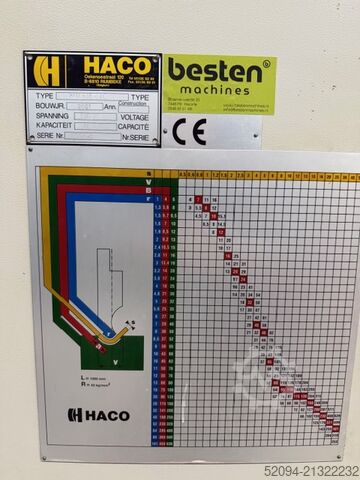 Press brake Haco PPM1640
