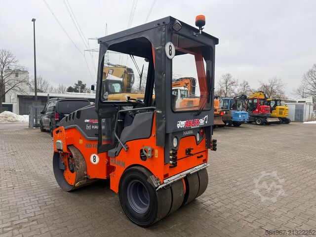 Rolo combinado Hamm HD 14i VT Kombiwalze mit Kabine