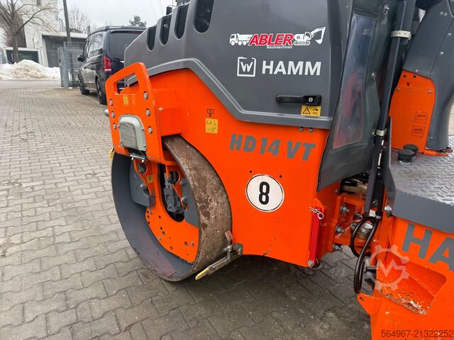 Rolo combinado Hamm HD 14i VT Kombiwalze mit Kabine