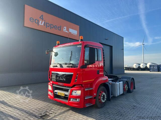 Vaaralliset aineet MAN TGS 24.320 6x2 / 71.629km!!! / EURO 6 / NL-truc...