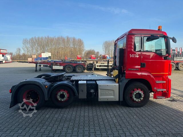 Vaaralliset aineet MAN TGS 24.320 6x2 / 71.629km!!! / EURO 6 / NL-truc...