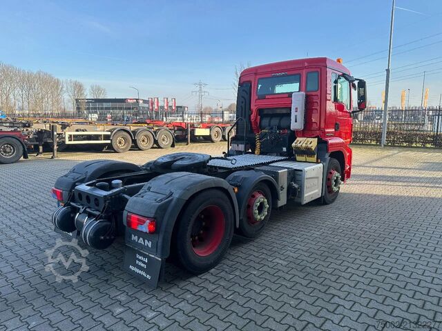 Vaaralliset aineet MAN TGS 24.320 6x2 / 71.629km!!! / EURO 6 / NL-truc...