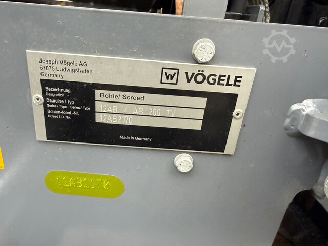 Gusjeničar finišer Vögele Super 800i Asphaltfertiger NEUWERTIG!